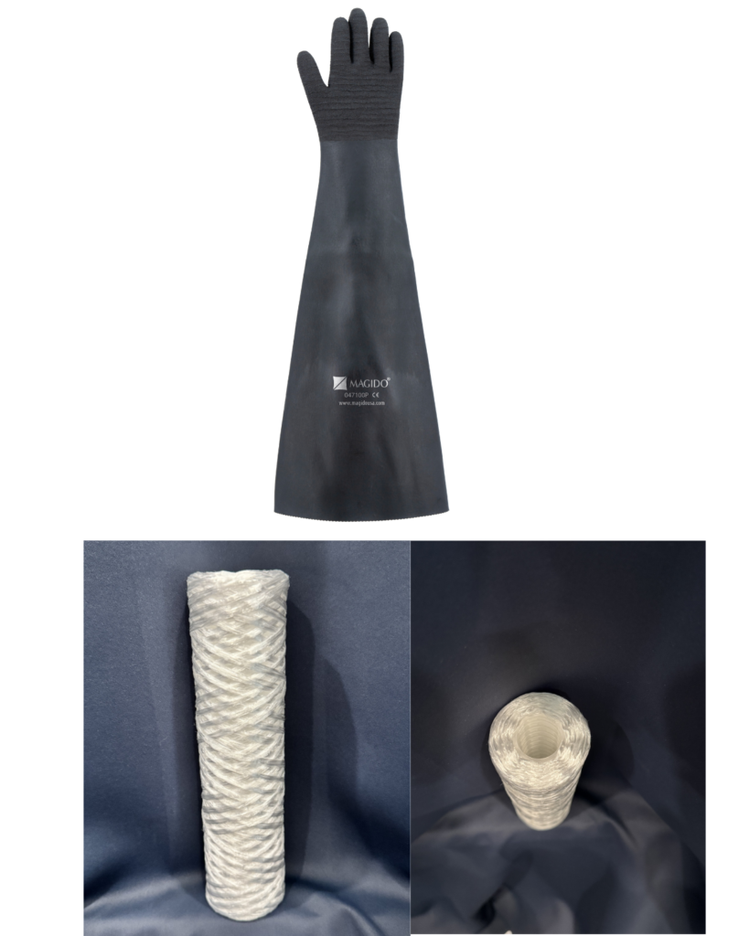 Magido HP-25 Gloves and Filter