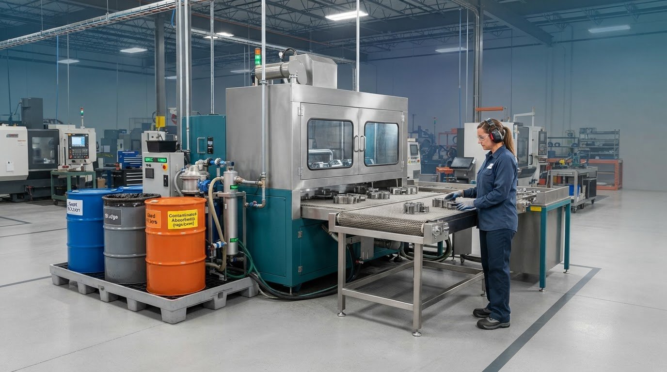 How to Reduce Hazardous Waste in Parts Washing: A Practical Checklist