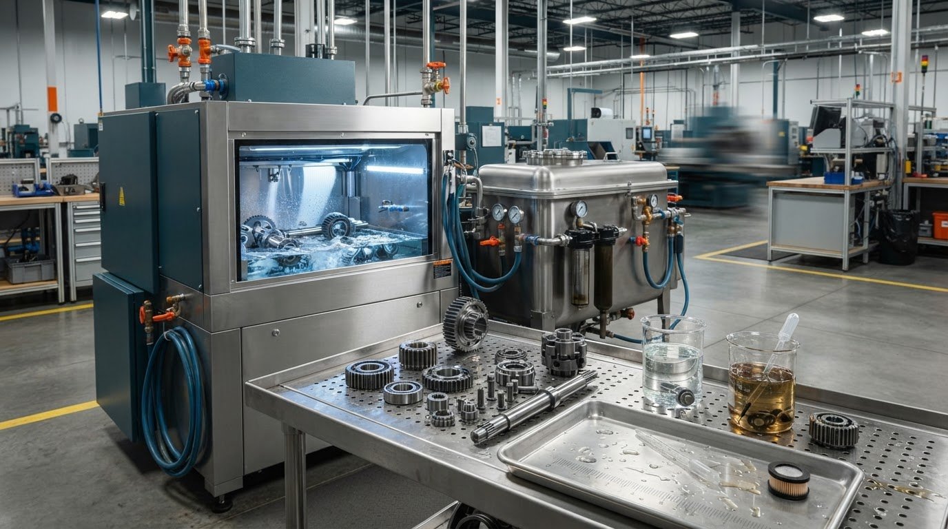 Parts Washing Chemistries: How to Choose the Right Industrial Cleaner
